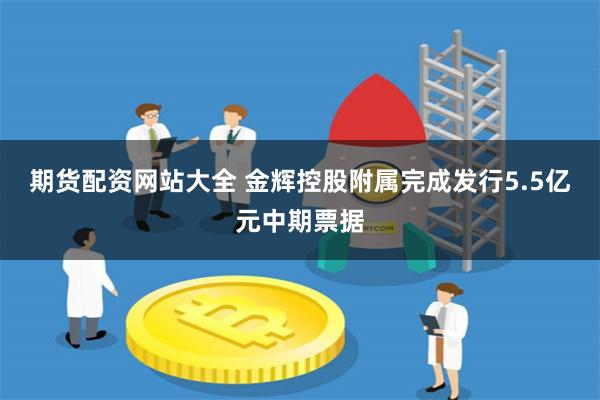 期货配资网站大全 金辉控股附属完成发行5.5亿元中期票据