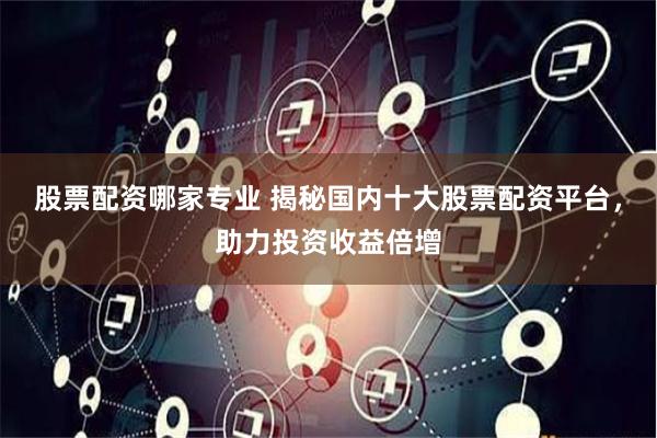 股票配资哪家专业 揭秘国内十大股票配资平台，助力投资收益倍增